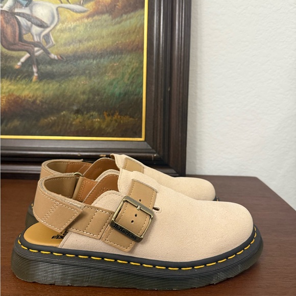 Dr. Martens Jorge II Suede & Leather Slingback Mules - Picture 7 of 7